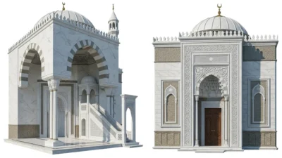 Cami İç ve Dış Cephe Kaplama